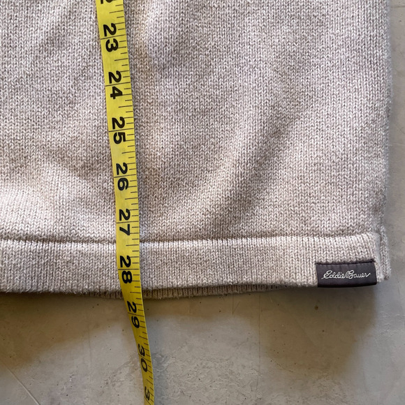 Eddie Bauer Cotton Crewneck Sweater Mens L/XL Quiet Luxury Preppy Academia - Picture 7 of 7